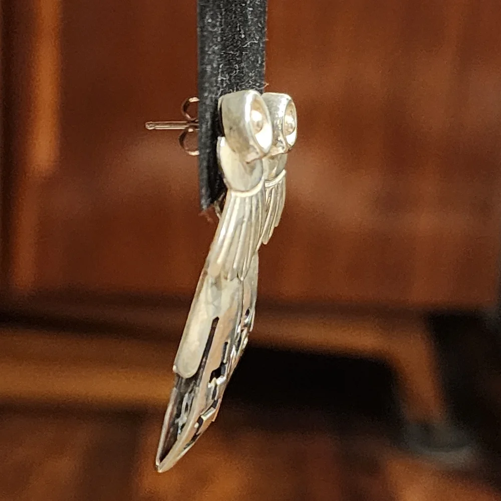 Vintage 1950s signed Taxco VOO earrings - Rare Find!! - Picture 4 of 7